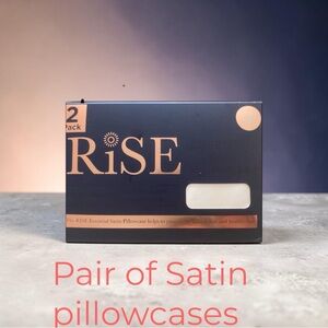 Satin Pillowcase pair of King, White